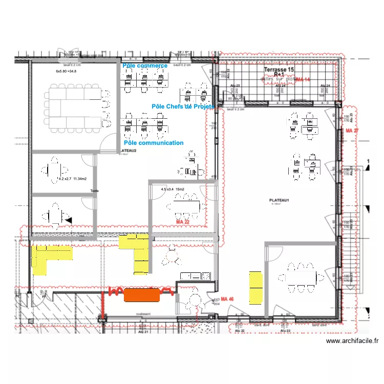 Lorientprojet2. Plan de 