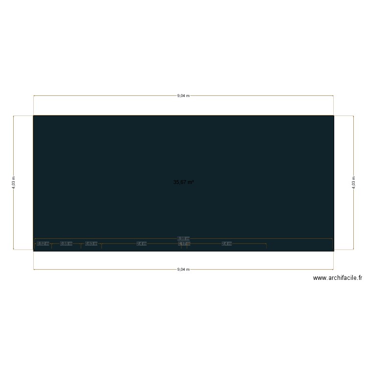 Garage. Plan de 0 pièce et 0 m2