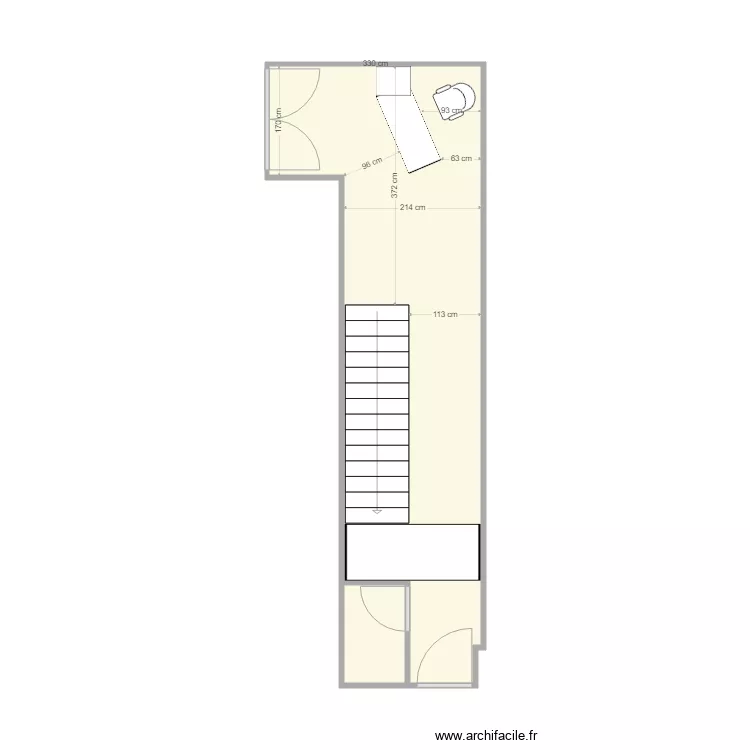 Hall Chessy. Plan de 