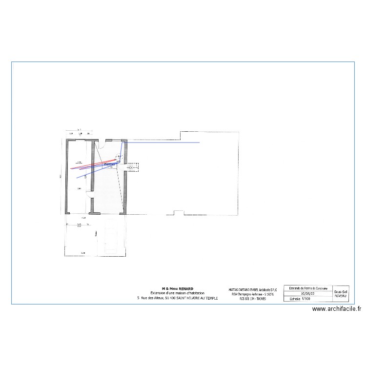 RENARD HYDRAULIQUE. Plan de 0 pièce et 0 m2