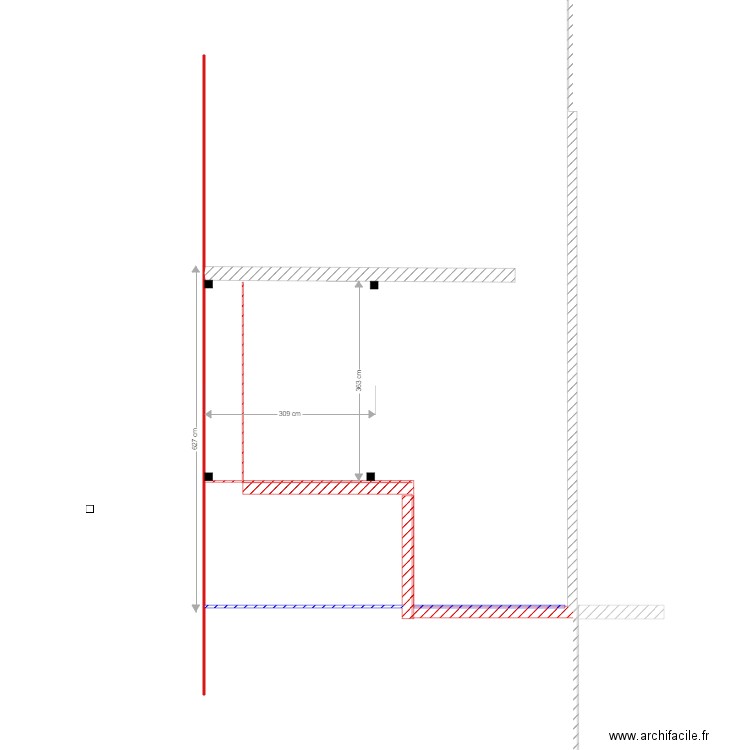 plan terrasses. Plan de 0 pièce et 0 m2