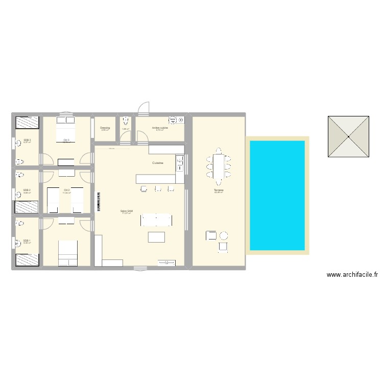 Plan Origine Maison RSM new1. Plan de 0 pièce et 0 m2