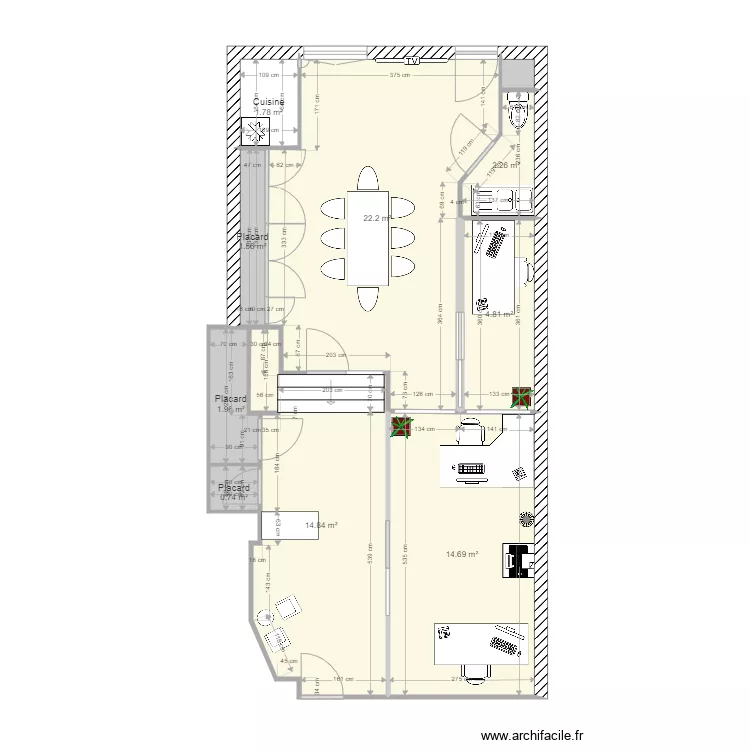 lilou plan amménagement agence. Plan de lilou plan amménagement agence. Plan de