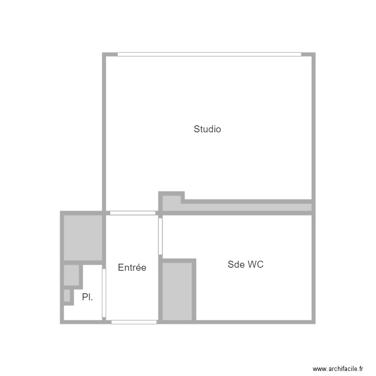 palatino. Plan de 0 pièce et 0 m2