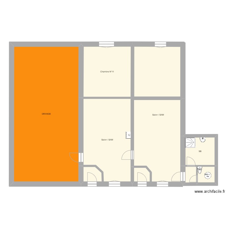 COLLIOT. Plan de 0 pièce et 0 m2