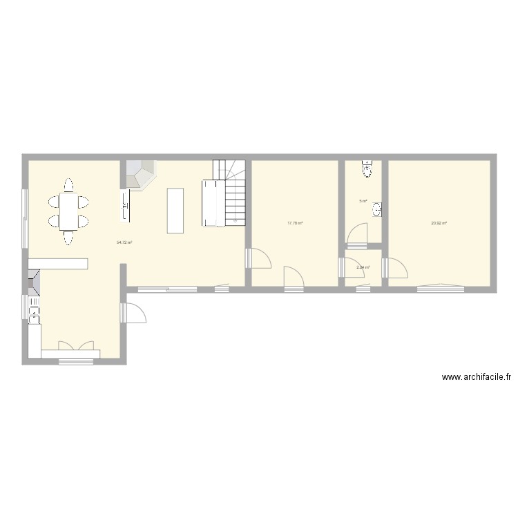 SAINT PIERRE RDC. Plan de 0 pièce et 0 m2