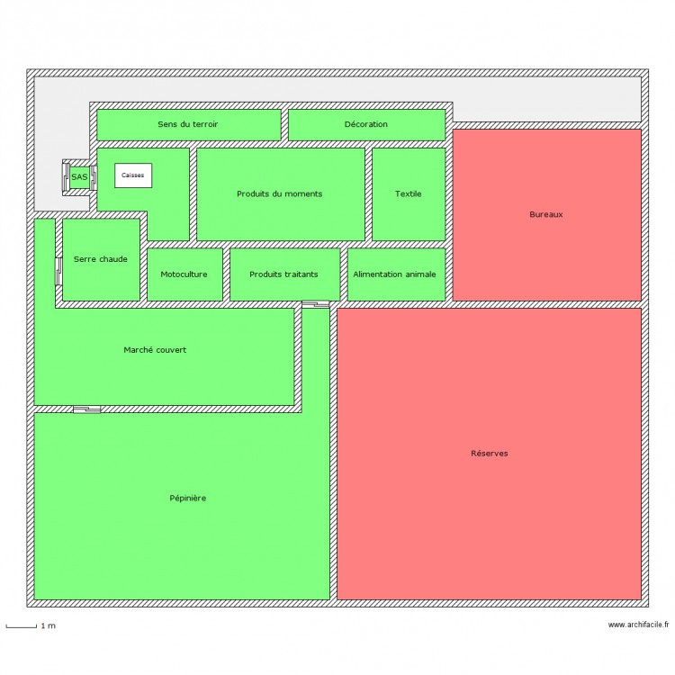 MAGASIN GAMM VERT GAILLAC. Plan de 0 pièce et 0 m2