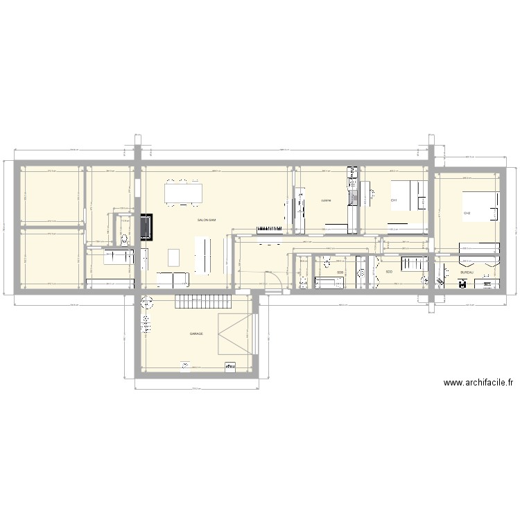 Vedrin 2018 et  annexe. Plan de 0 pièce et 0 m2