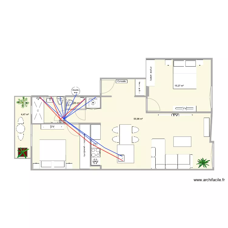 Plan Vasil Levski Water. Plan de 