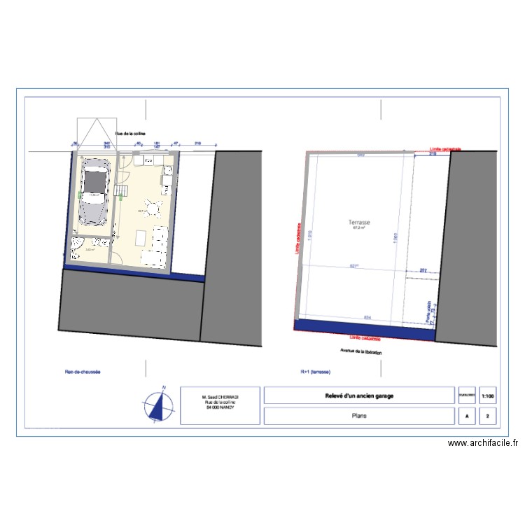 loft 3 ptravaux. Plan de 0 pièce et 0 m2