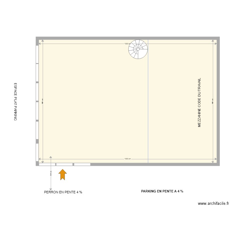 BRANSTAL VALAURIE  AVANT TRAVAUX. Plan de 0 pièce et 0 m2