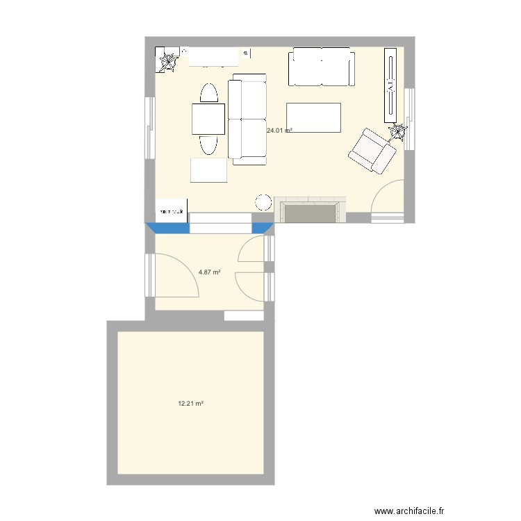 Salon. Plan de 0 pièce et 0 m2