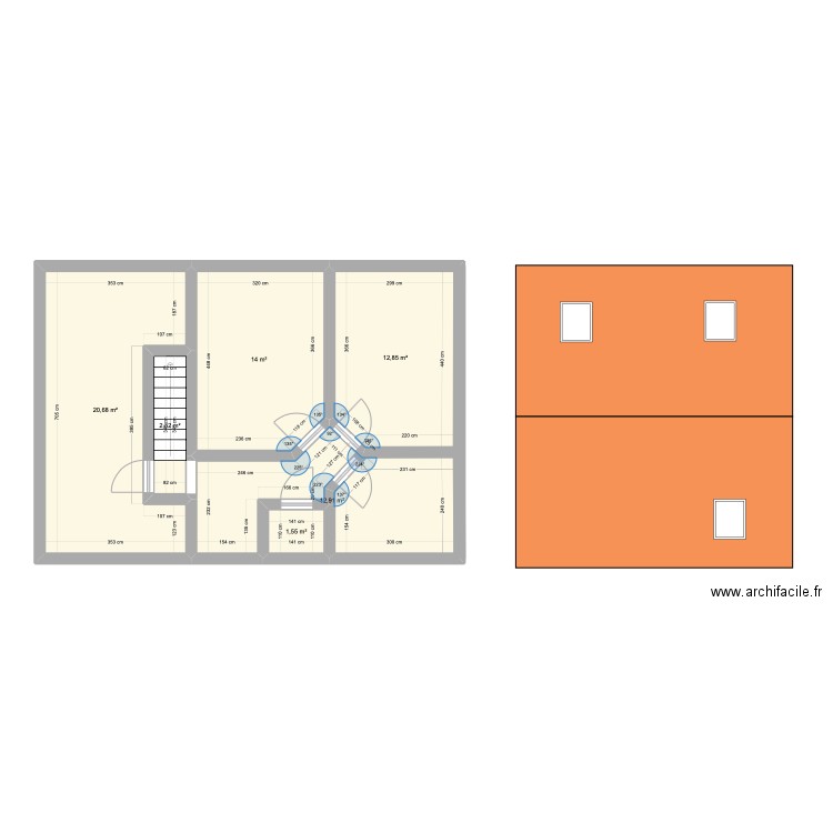 proto bas. Plan de 0 pièce et 0 m2
