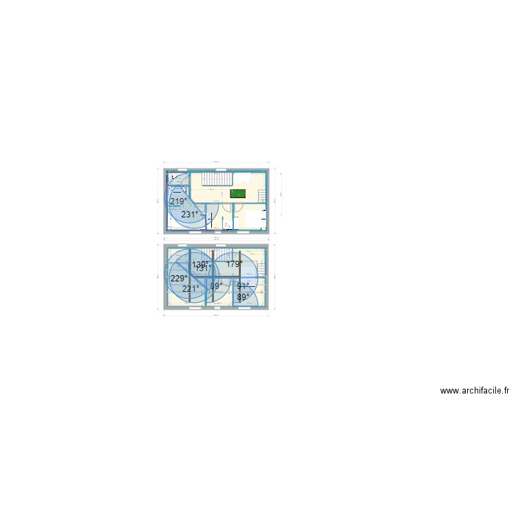etage marzan v7. Plan de 0 pièce et 0 m2