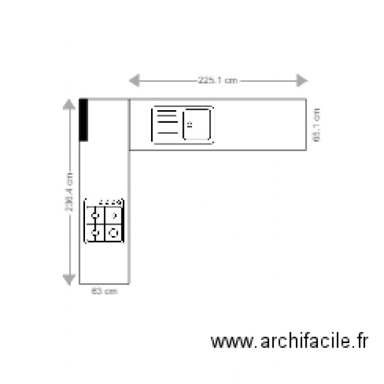 Plan de travail. Plan de 0 pièce et 0 m2