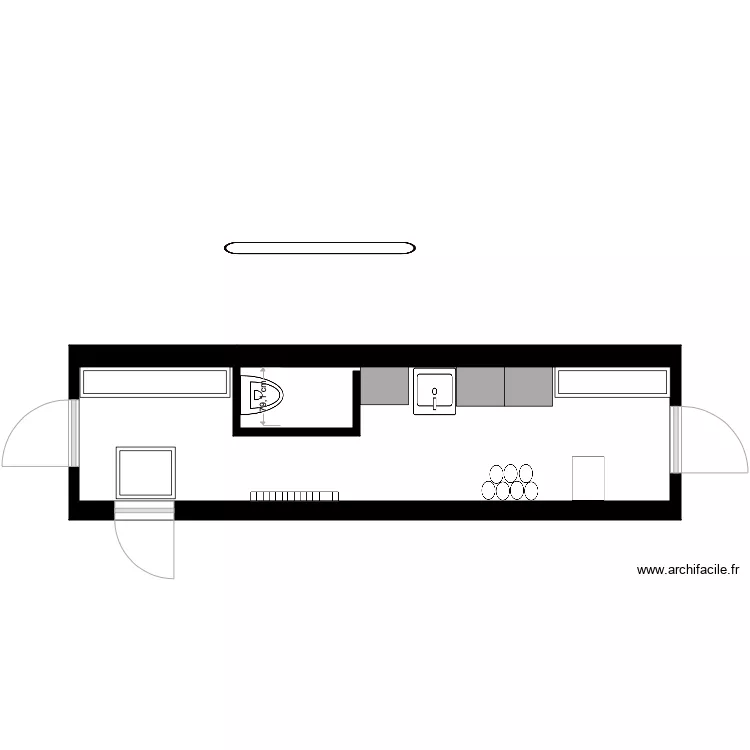ST B extension. Plan de 