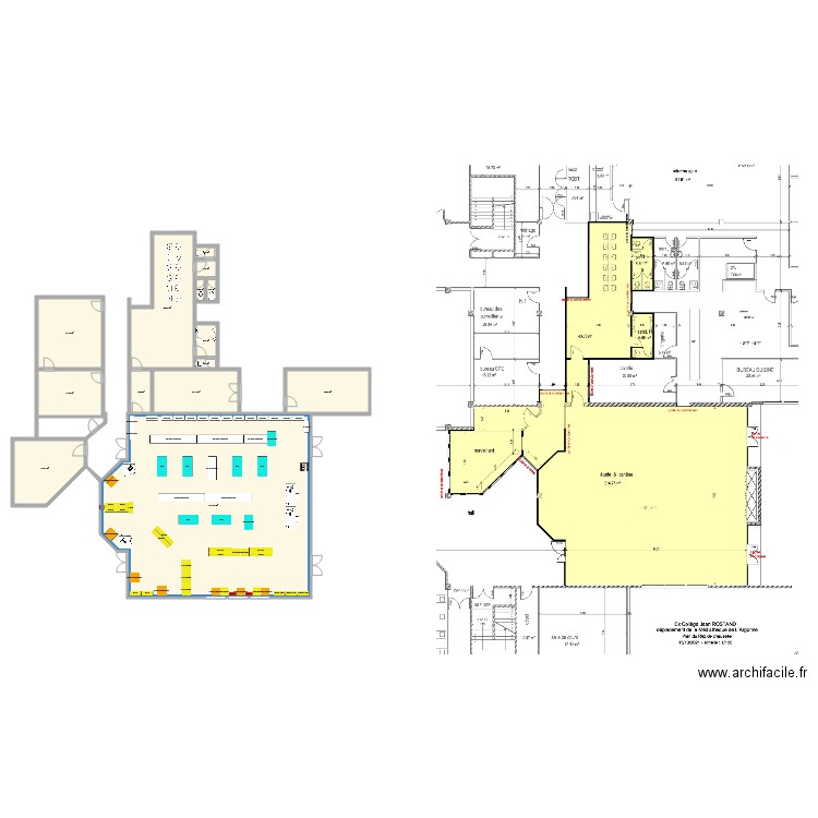 ARGONNE collège J Rostand B. Plan de 0 pièce et 0 m2