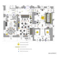 Bar salon1 et salon 2  Eclairage