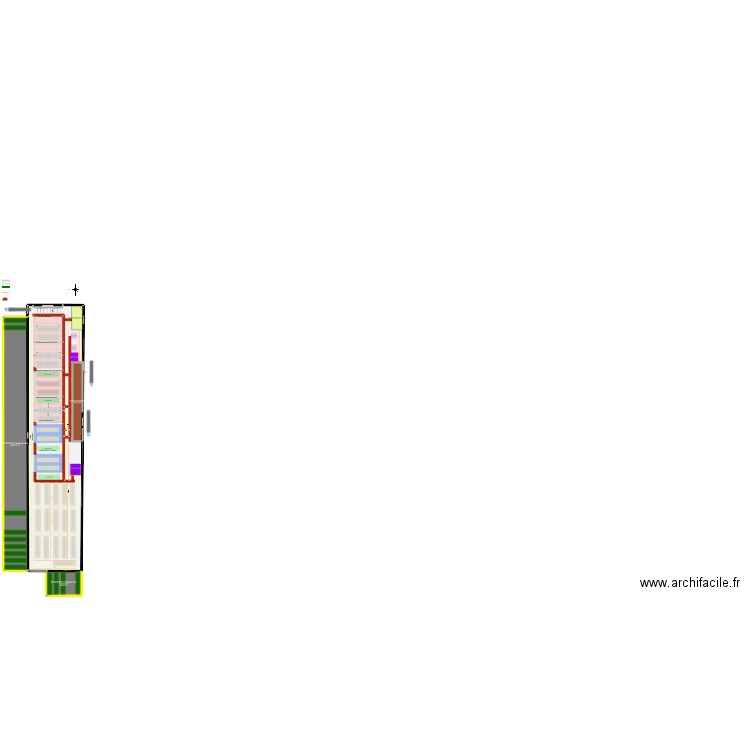 usine. Plan de 0 pièce et 0 m2
