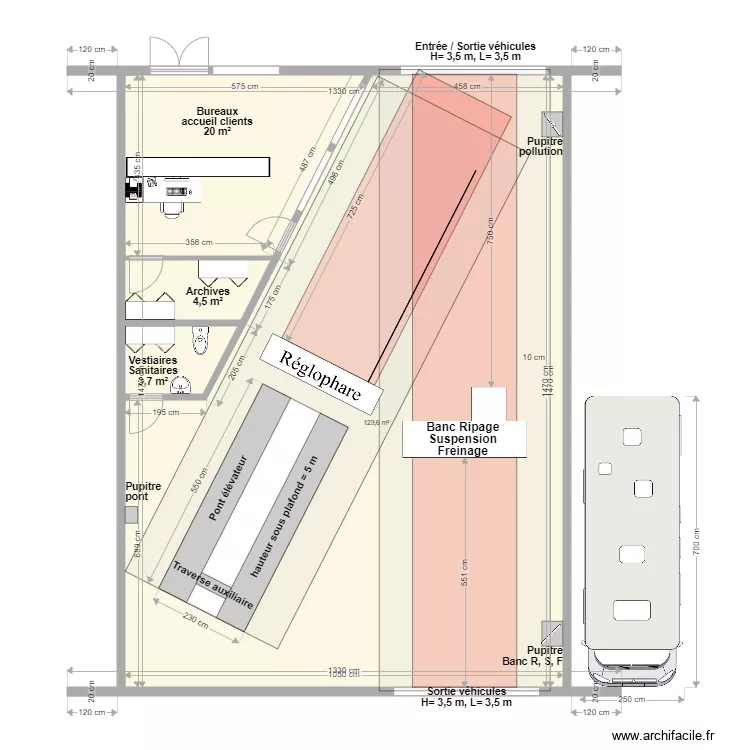 CCT VL T BOZON 2. Plan de 
