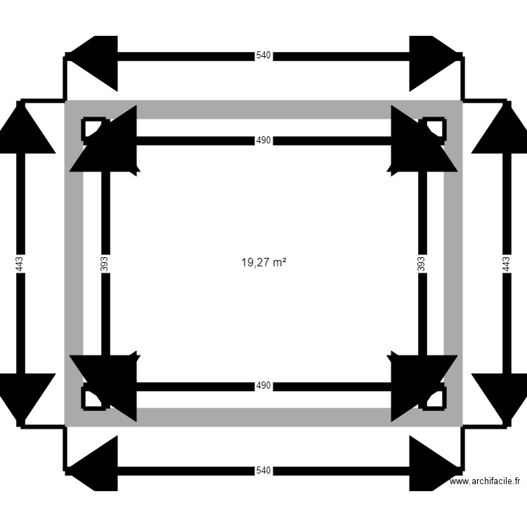 test thomas. Plan de 0 pièce et 0 m2