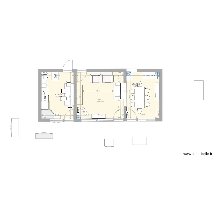 Résidence Appartement. Plan de 0 pièce et 0 m2
