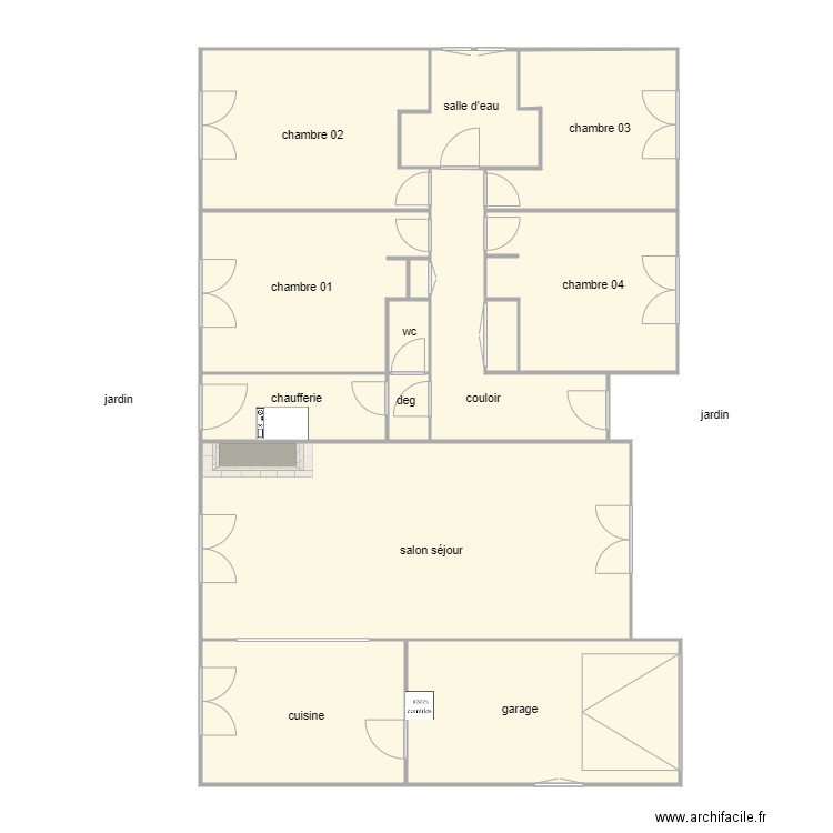 indivison giraud am. Plan de 0 pièce et 0 m2