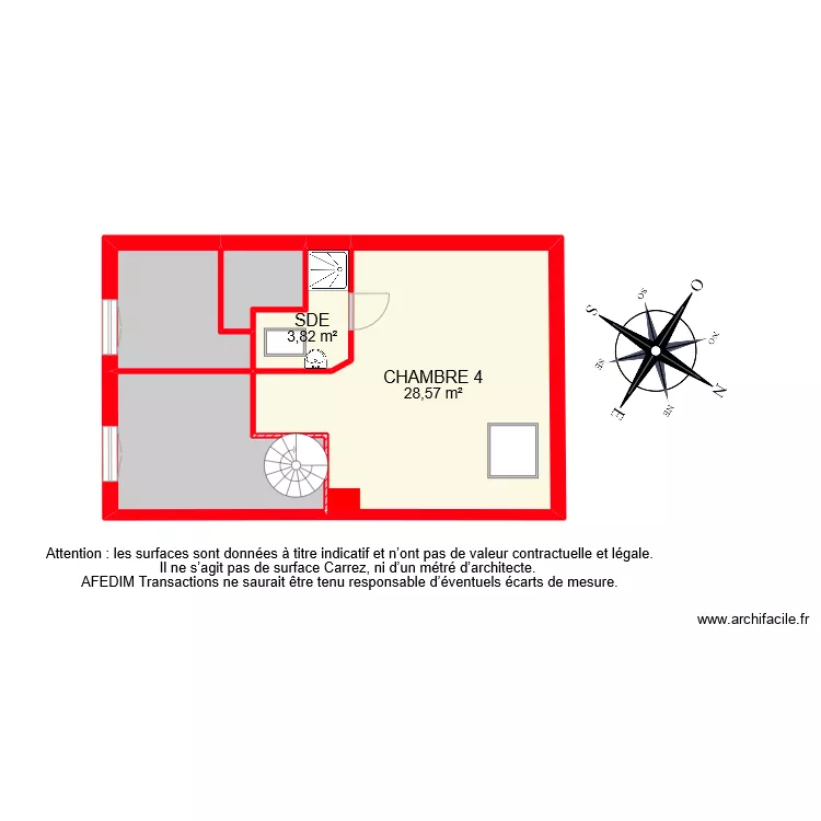 BI 8767 ETAGE 2. Plan de 