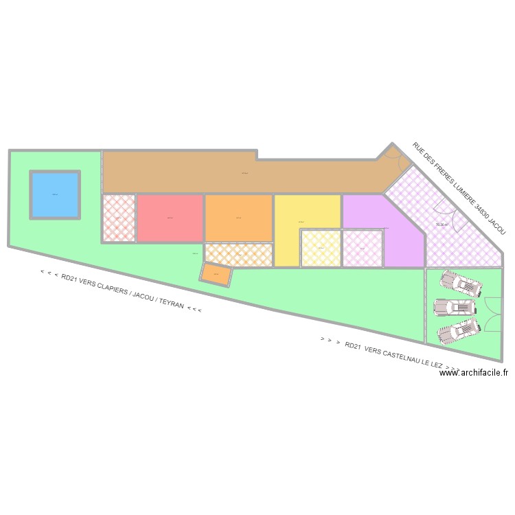 AK99 APPART MV 29032023b. Plan de 14 pièces et 954 m2