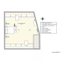 Chambre Mansard&eacute;e