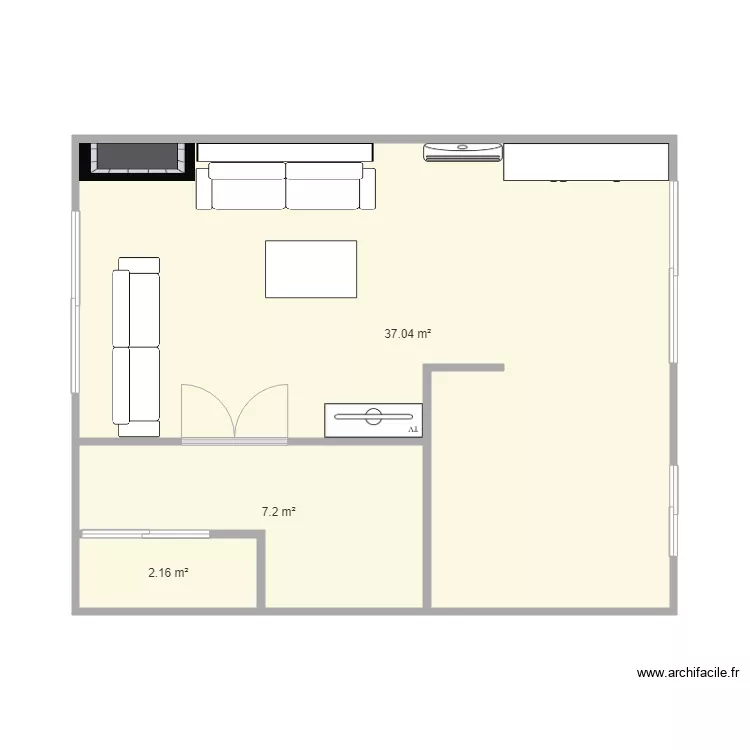 RDC CHAUSSEE MERCIER. Plan de 