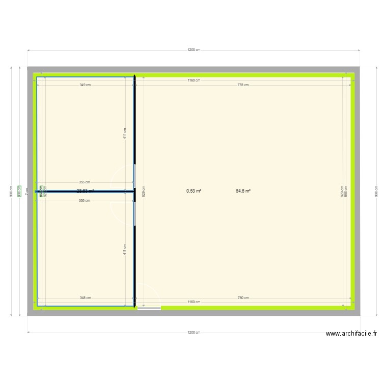 test2. Plan de 0 pièce et 0 m2
