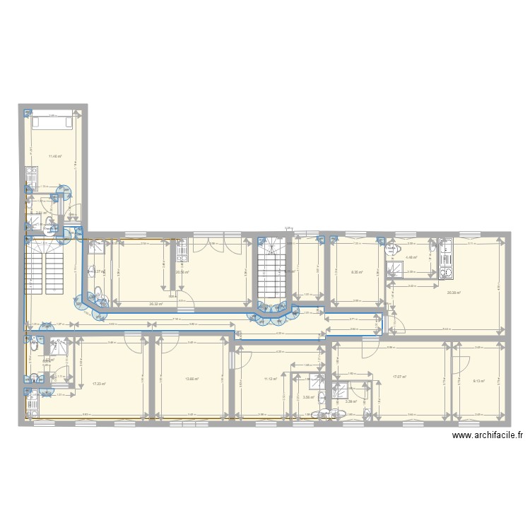 DEBUT PS. Plan de 0 pièce et 0 m2