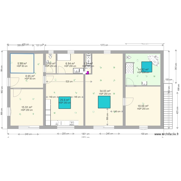 maisonmiclau6155x2612018x9lampe. Plan de 0 pièce et 0 m2