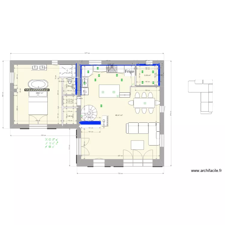 Maison nouvelle mesure . Plan de Maison nouvelle mesure . Plan de