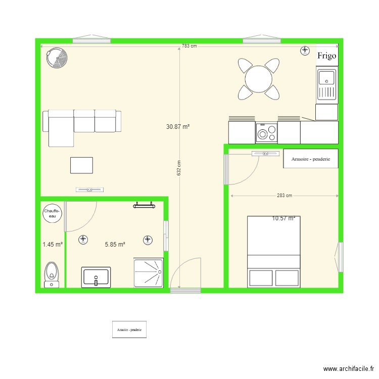 T2 PENNAT. Plan de 0 pièce et 0 m2