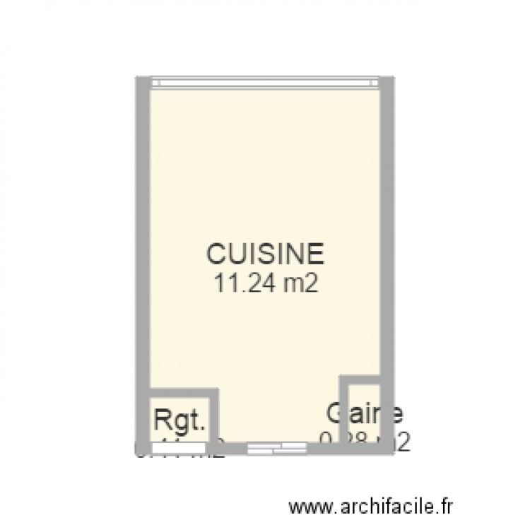 Cuisine 2. Plan de 0 pièce et 0 m2