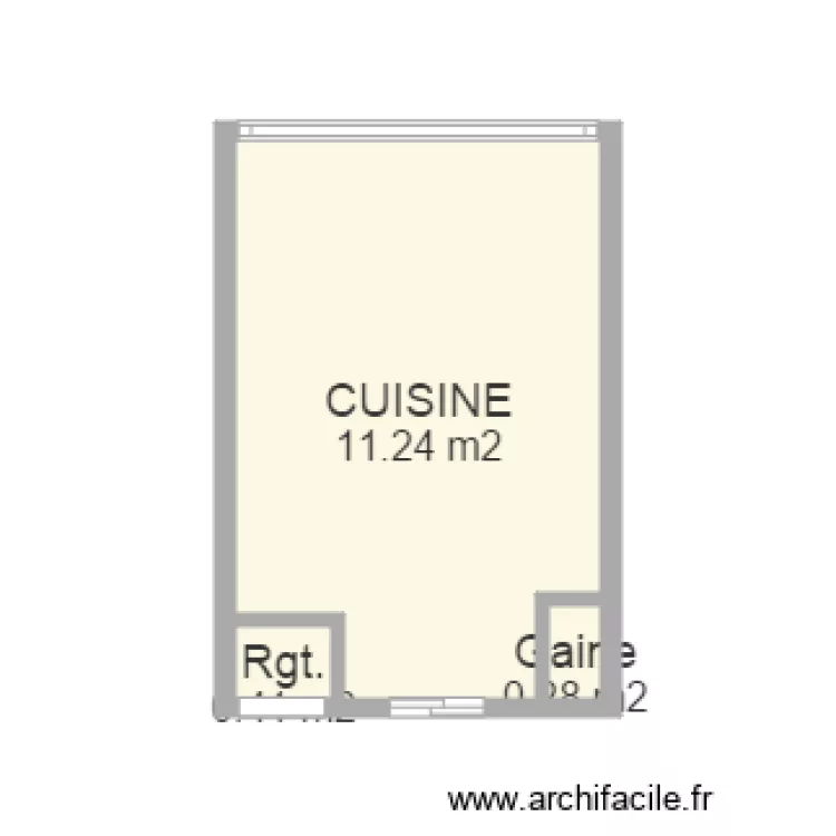 Cuisine 2. Plan de 