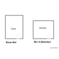 Croquis amiante Masse de douane Cave et grenier