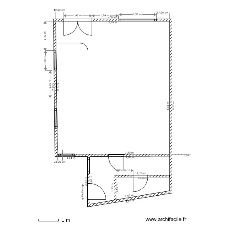Boutique-7-plan_de_masse. Plan de 