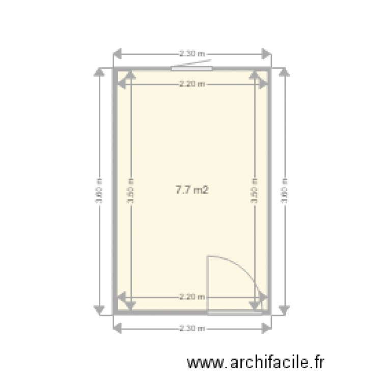 SDB MASSET VIDE. Plan de 0 pièce et 0 m2