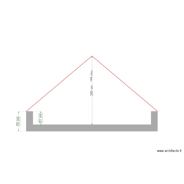 charpente. Plan de 0 pièce et 0 m2