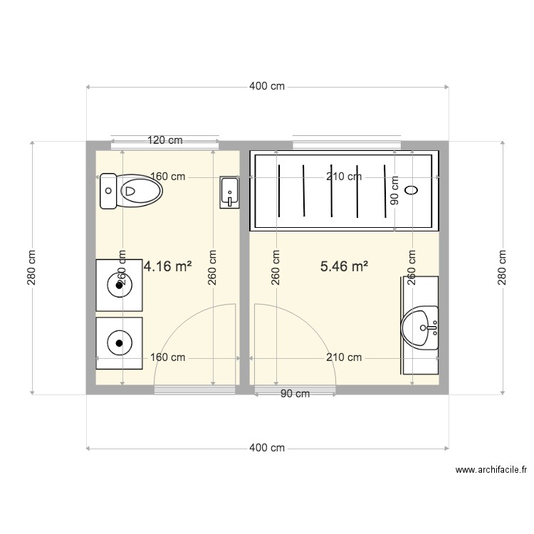 SDB Moorea. Plan de 0 pièce et 0 m2