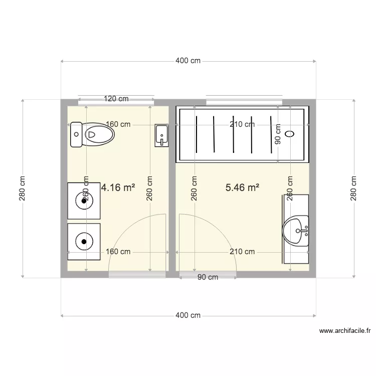 SDB Moorea. Plan de SDB Moorea. Plan de