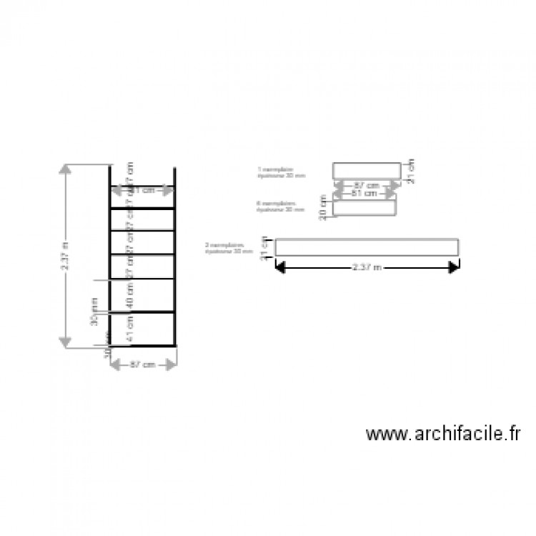 Placard près WC. Plan de 0 pièce et 0 m2