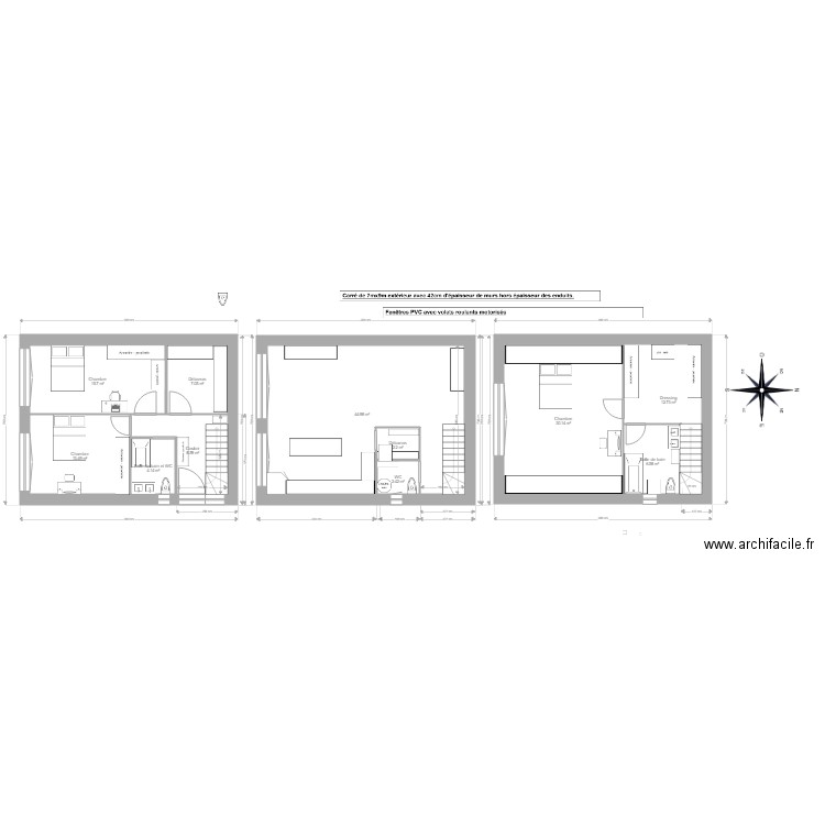 maison. Plan de 0 pièce et 0 m2