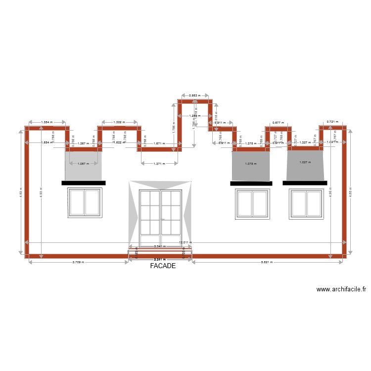 plan de diamniadio Facade 01. Plan de 0 pièce et 0 m2