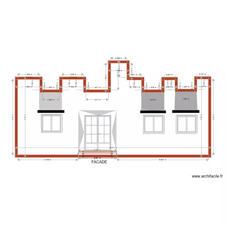 plan de diamniadio Facade 01. Plan de 