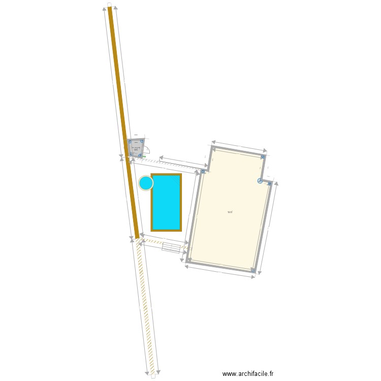 piscine 3. Plan de 0 pièce et 0 m2