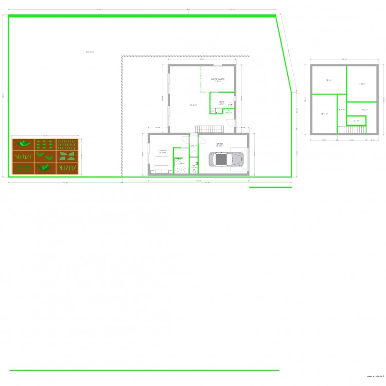 Maison Varces 3. Plan de 0 pièce et 0 m2